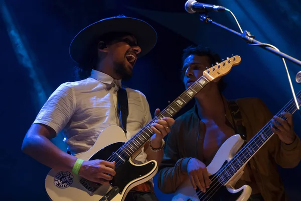 Banda de música Black Mamba — Foto de Stock