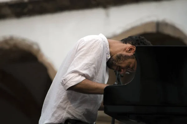 Musikband julio resende und julio machado vaz — Stockfoto