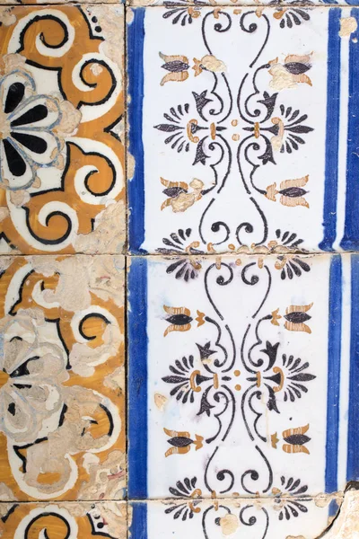 Piastrelle azulejo portoghese — Foto Stock