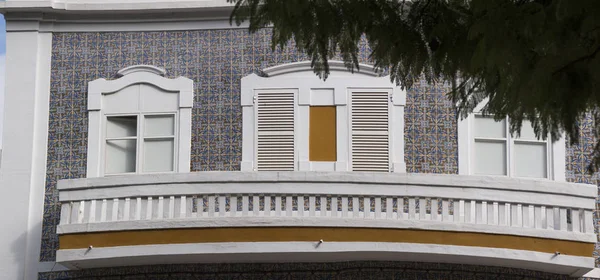 Architektura budynku z regionu Algarve — Zdjęcie stockowe