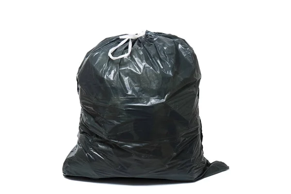 Yeşil çöp torbası — Stok fotoğraf