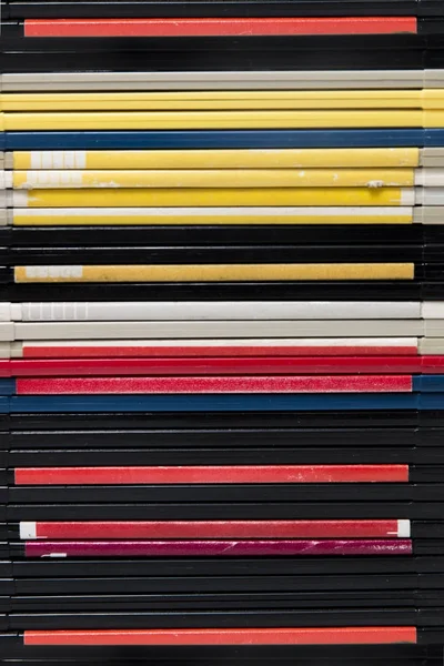 Pile of floppy disks — Stock Photo, Image