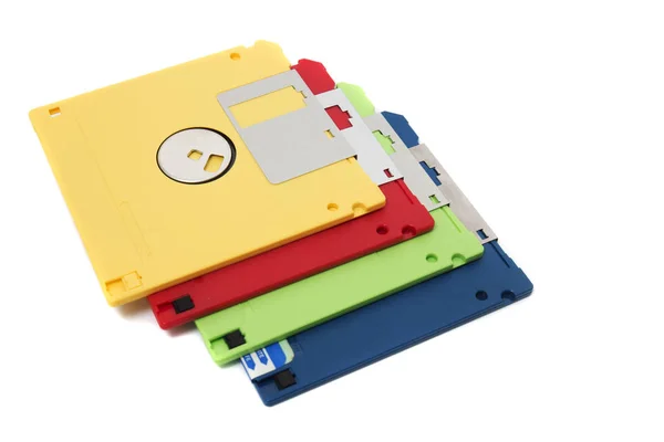Pila de disquetes — Foto de Stock