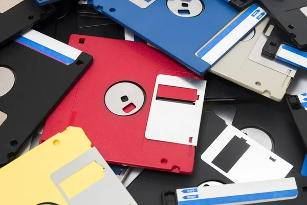 Pilha de disquetes — Fotografia de Stock
