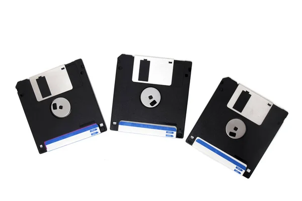 Tres disquetes —  Fotos de Stock