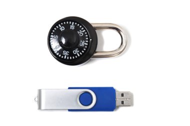 USB disk güvenlik kavramı