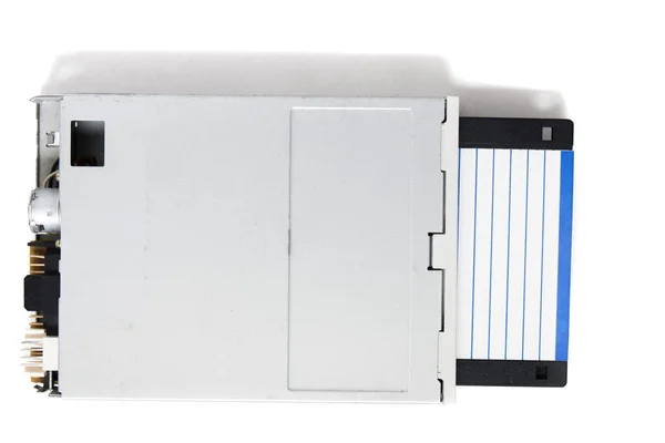 Unidade de disquete computador — Fotografia de Stock