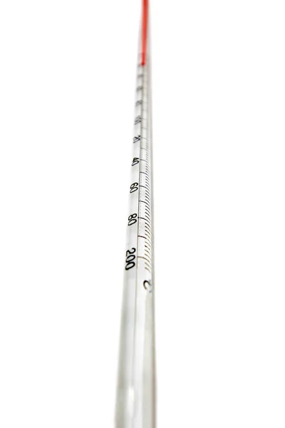 Scientific long thermometer — Stock Photo, Image