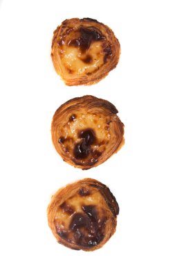 Ünlü Portekizce pasta tart yumurta