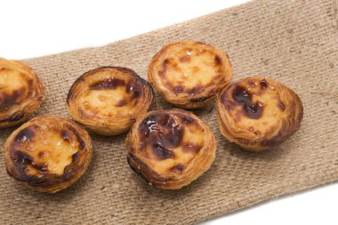 Ünlü Portekizce pasta tart yumurta
