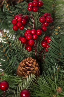 Tipik Noel dekoratif çelenk