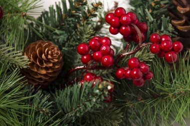 Tipik Noel dekoratif çelenk