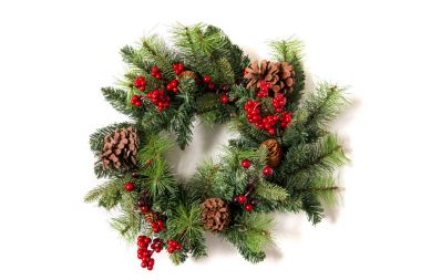 Tipik Noel dekoratif çelenk