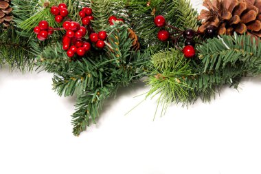 Tipik Noel dekoratif çelenk