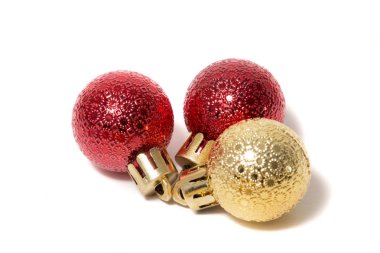 Renkli Noel topları grup