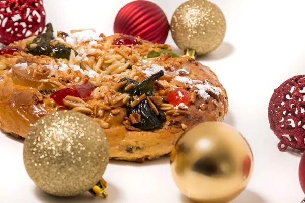 Portuguese King Cake — Stock Photo, Image