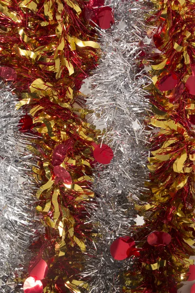 Typical Christmas decorative garland — Stock Photo, Image