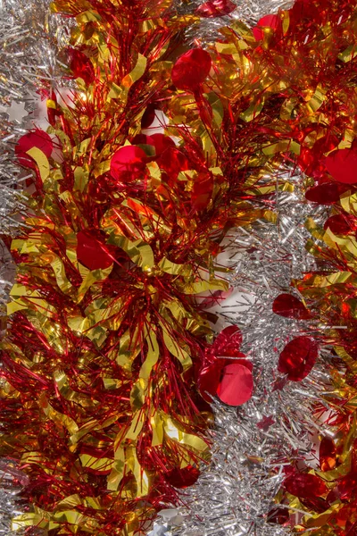 Typical Christmas decorative garland — Stock Photo, Image