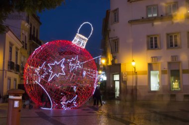 Faro şehir Noel top