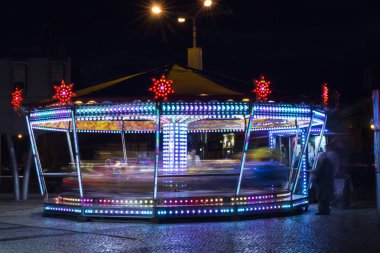 Carousel ışıklar iplik