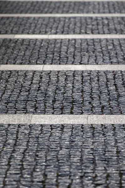 Typical european cobblestone — Stock Photo, Image