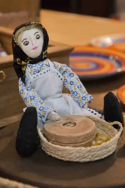 Souvenir doll of a Portuguese character — Stock Photo, Image