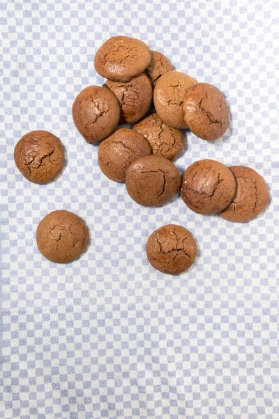 Tasty carob cookies — Stock Photo, Image