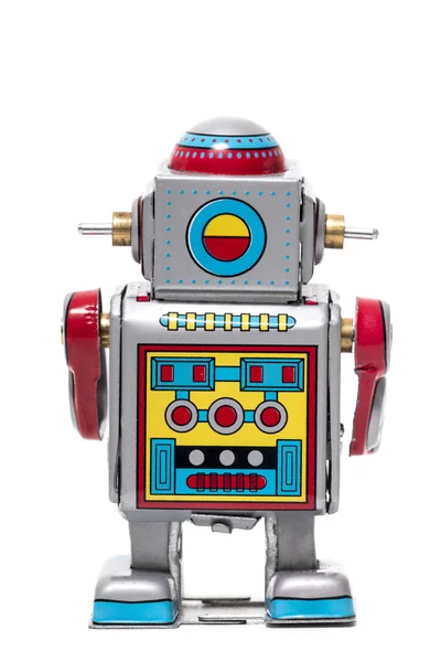 Giocattolo robot stagno vintage — Foto Stock