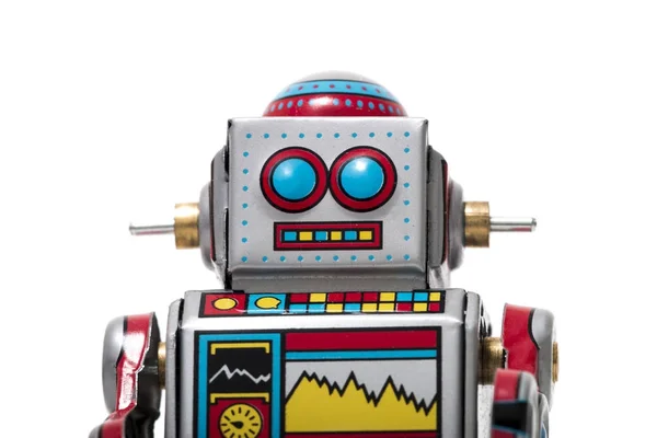 Giocattolo robot stagno vintage — Foto Stock
