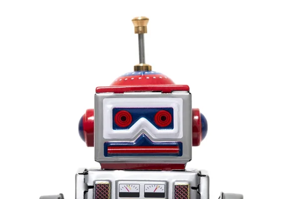 Vintage juguete robot de lata — Foto de Stock