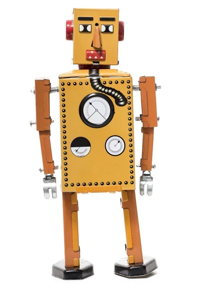Vintage κασσίτερου ρομπότ παιχνίδι — Φωτογραφία Αρχείου