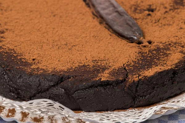 Hausgemachter Johannisbrotkuchen — Stockfoto