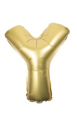 Altın şişme harfi büyük harf