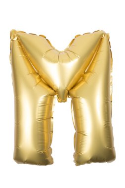 Altın şişme harfi büyük harf