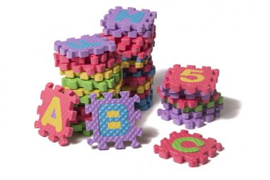 Köpük harf büyük harf bulmaca