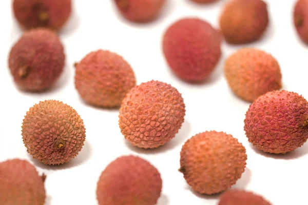 Ramo de frutas Lychee — Foto de Stock