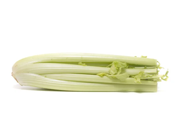 Close View Celery Vegetable White Background — Stock Photo, Image
