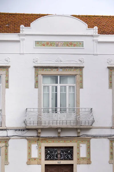 Typical City Urban Portuguese Windows Buildings — Stock Photo, Image