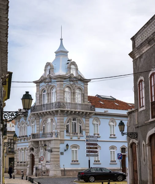 Faro Portugal Marzo 2018 Hermoso Palacio Belmarco Ubicado Ciudad Faro —  Fotos de Stock