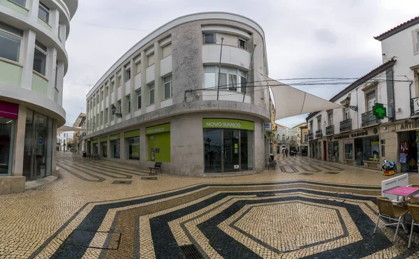 Faro Portugal Mars 2018 Street Santo Antonio Faro Stad Som — Stockfoto
