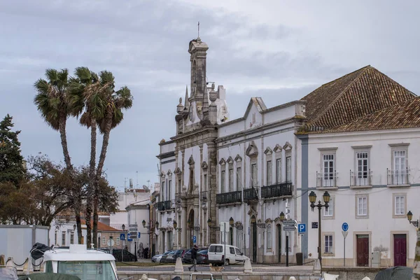 Ingresso Principale Centro Storico Della Città Faro Portogallo — Foto Stock