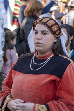 Festivalde ortaçağ sanatçıları