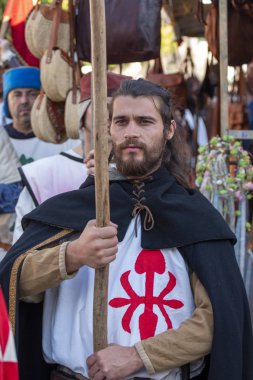 Festivalde ortaçağ sanatçıları