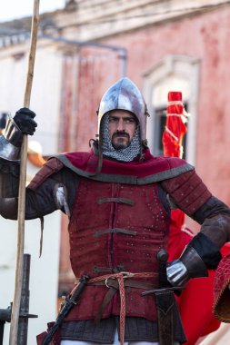 Festivalde ortaçağ sanatçıları