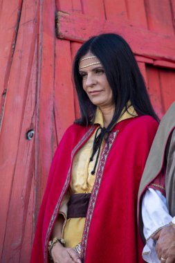 Festivalde ortaçağ sanatçıları