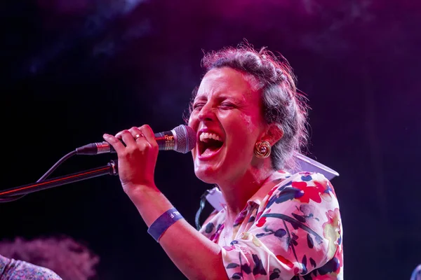 Bruno Pernadas actuando en el Festival de Música — Foto de Stock