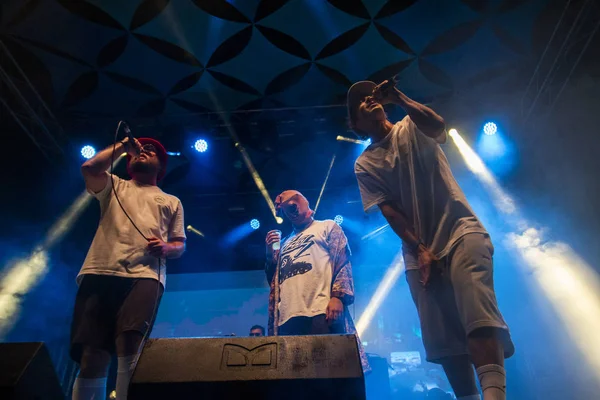 Conjunto Corona actuando en el Festival de Música — Foto de Stock