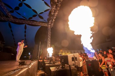 Rapçi Profjam Müzik Festivali 'nde