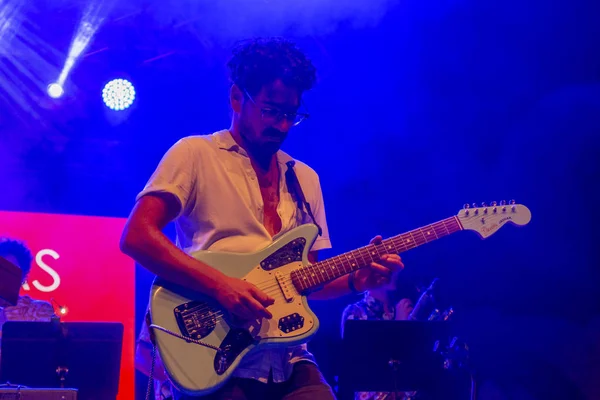 Bruno Pernadas actuando en el Festival de Música — Foto de Stock