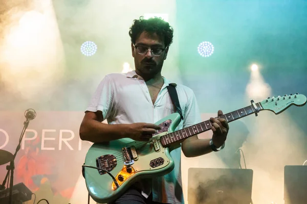 Bruno Pernadas actuando en el Festival de Música — Foto de Stock
